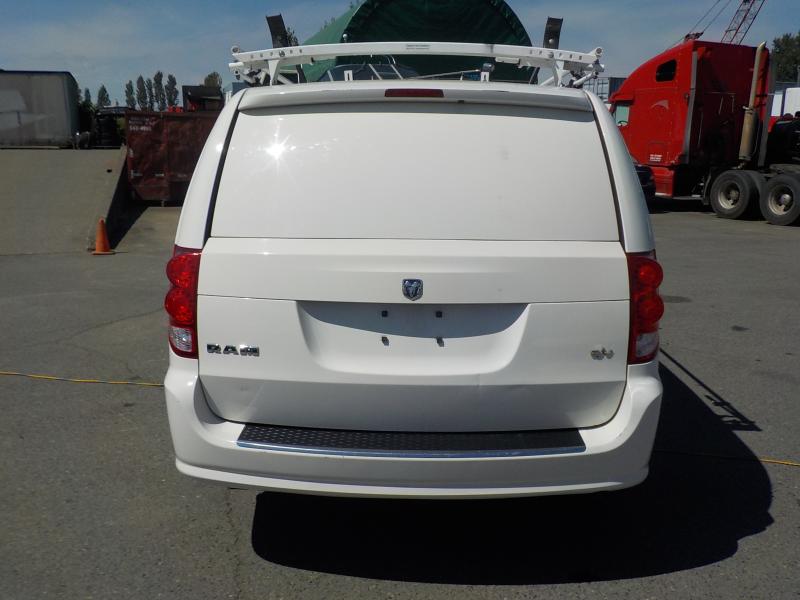 2012 Dodge Caravan Cargo Van with Shelving & Ladder Rack