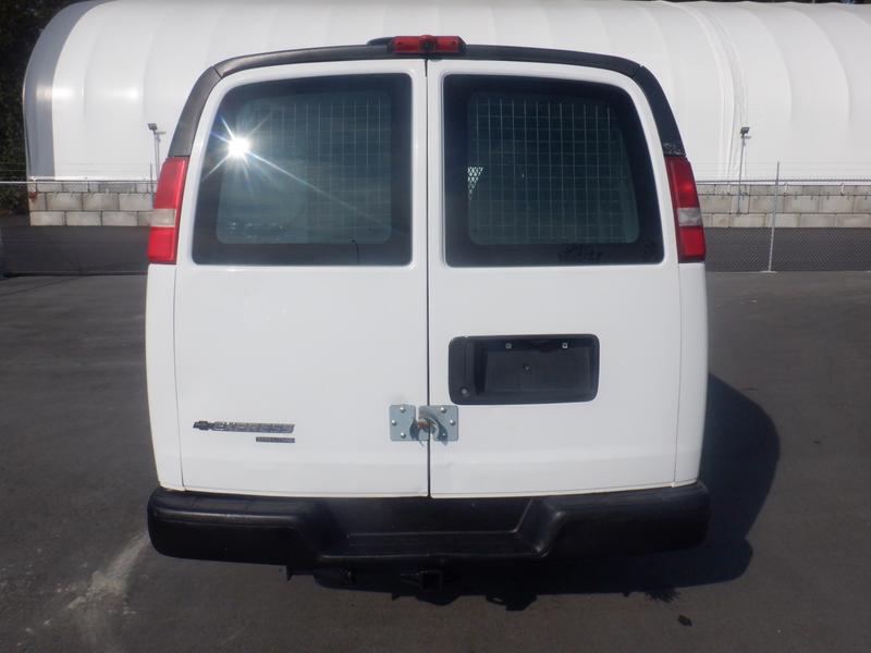 2012 Chevrolet Express 2500 Extended Cargo Van With Rear Shelving ...