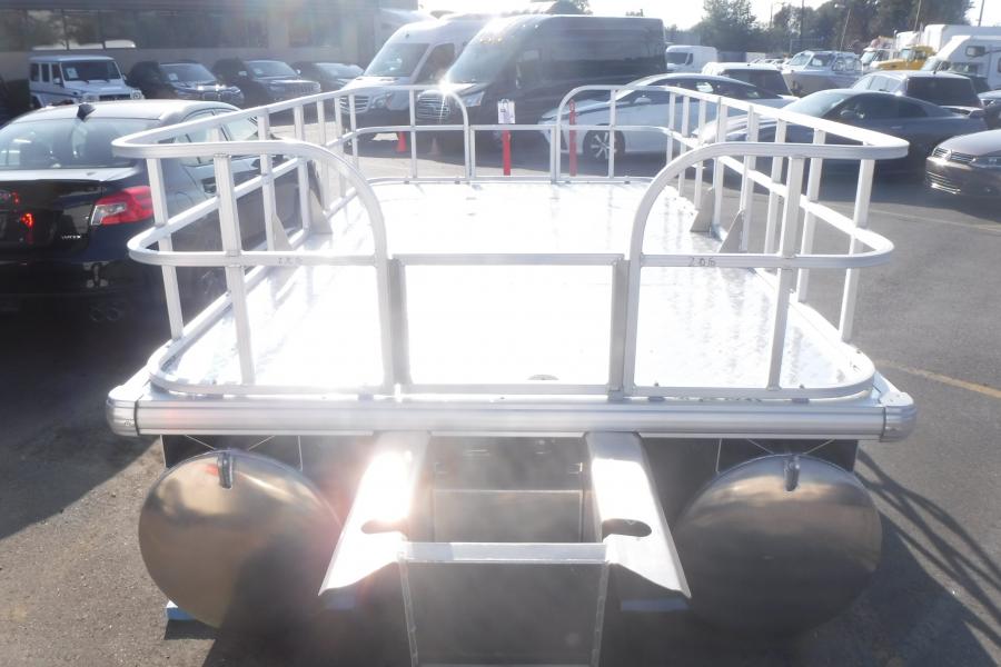 2020 Pontoon Aluminum Deck Boat 13.7 Foot