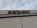A close-up view of a 2005 Katolight SED60FPJ4 generator showcasing the Katolight logo prominently displayed on its exterior
