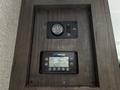 Control panel of a 2021 Jayco Jay Flight featuring fuel gauge and digital display for monitoring various functions