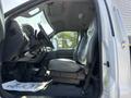 Interior view of a 2018 Ford F-750 showcasing the driver's seat dashboard and steering wheel