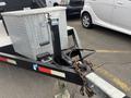 A 2005 Katolight SED60FPJ4 generator mounted on a trailer with a silver diamond plate exterior and a black hitch attachment