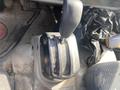 The gear shift of a 2019 Hino 195 showing options for park reverse neutral drive and low gear