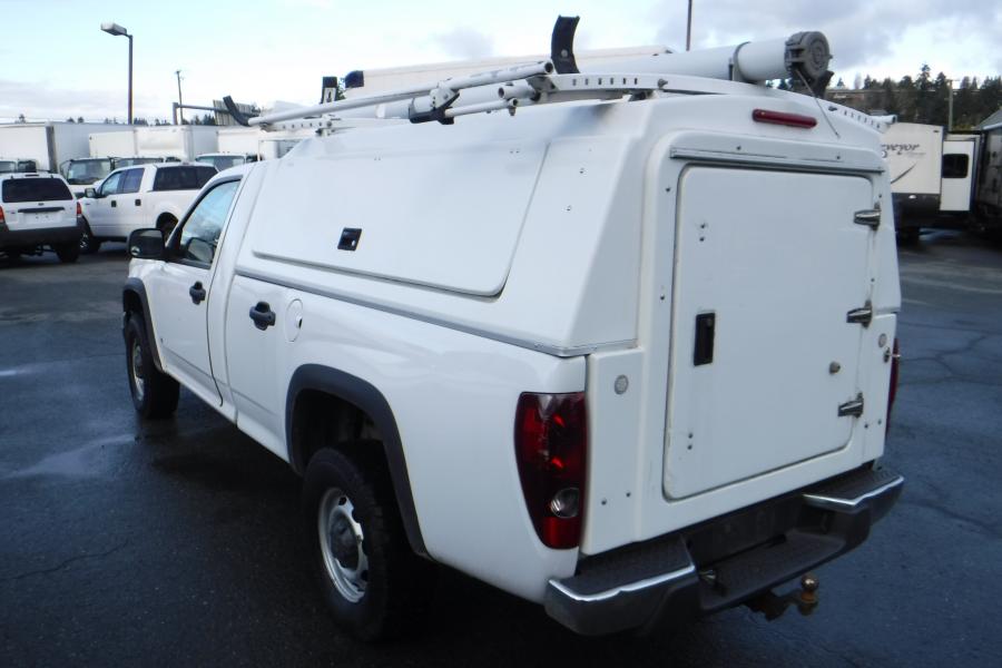 2006 GMC Canyon SLE1 2WD with Work Canopy & Ladder Rack