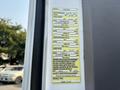 A label on a 2016 Freightliner M2 106 truck displaying vehicle specifications including weight ratings tire sizes and vehicle identification number