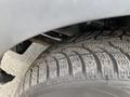 Close-up of a 2017 Ford Transit tire showing tread pattern and wear on the rubber surface