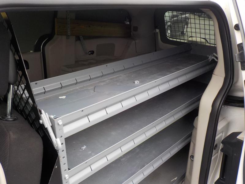 2011 Dodge Grand Caravan Cargo Van with Shelving & Ladder Rack