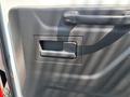 A black door handle on the side of a 2019 Ford Transit 350 van