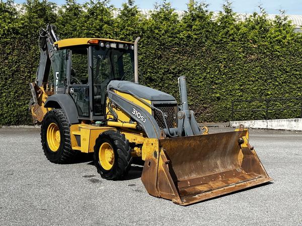 2010 John Deere 310SJ Front-End Loader Extended Backhoe 4-in-1 92 inch ...