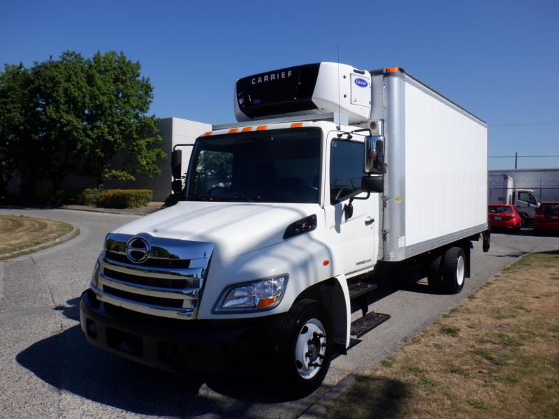 2013 Hino 258 18 Foot Reefer Cube Van Diesel with Power Tailgate
