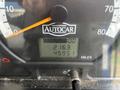 A close-up of a 2017 Autocar Xpert dashboard displaying a digital odometer reading 45951 miles and a trip distance of 216.3 miles