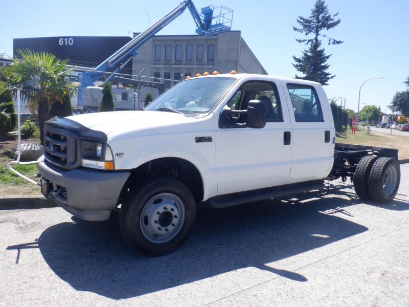2003 Ford F 450 Sd Cab And Chassis Crew Cab 2wd Dually