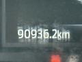 The odometer reading showing 90936.2 kilometers on the dashboard of a 2020 Ford F-350 SD