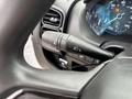 A close-up of a steering wheel with controls for lights and wipers in a 2023 RAM Promaster 3500