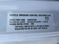 A label with vehicle emission control information for a 2018 Hino 195 detailing regulatory sub-category and compliance with U.S. EPA and California regulations