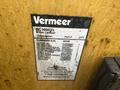 Label for a 2010 Vermeer BC1000XL brush chipper detailing part numbers and specifications including engine information and maintenance items