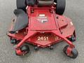 A 2017 Ferris Rotary lawn mower with a red body featuring the Ferris logo and the number 2451 on its deck