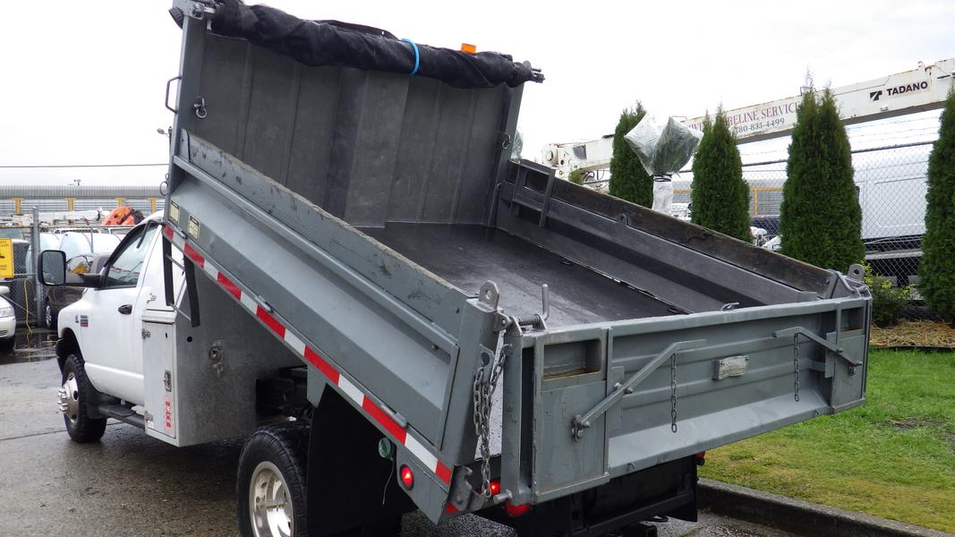 2008 Dodge Ram 3500 Regular Cab 2WD Cummins Diesel Dump Box Truck ...