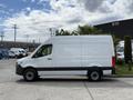 A white 2022 Mercedes-Benz Sprinter van shown in profile with a high roof and black lower trim