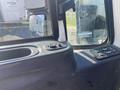 Interior view of a 2014 International 7400 showing the driver's side control panel with buttons and switches for various functions