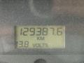 A digital display showing a mileage of 129387.6 kilometers and a voltage reading of 38 volts