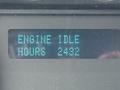 Display showing engine idle hours at 2432 on a 2015 Ford F-350