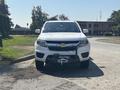 A 2017 Chevrolet Colorado pickup truck with a front-mounted winch and a prominent Chevrolet bowtie emblem on the grille