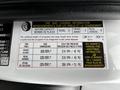 Tire and loading information sticker on a 2020 Mercedes-Benz Metris detailing seating capacity cold tire pressure and tire sizes