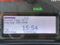 Display panel of a 2016 Grande West Vicinity showing coolant temperature of 54 degrees Celsius engine speed of 1055 RPM trip time of 15:54 and total mileage of 174495 km