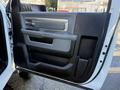 Interior door panel of a 2015 RAM 4500 featuring a sleek design with control buttons and storage compartments in black and gray colors