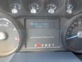 Dashboard display of a 2016 Ford F-750 showing average fuel consumption and odometer reading