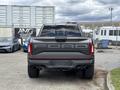 A 2019 Ford F-150 viewed from the rear showcasing its distinctive taillights and the word "FORD" prominently displayed across the tailgate