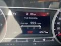 Dashboard display of a 2022 Kia Sorento showing fuel economy information with a distance of 83 km and an average of 99.9 L/100 km