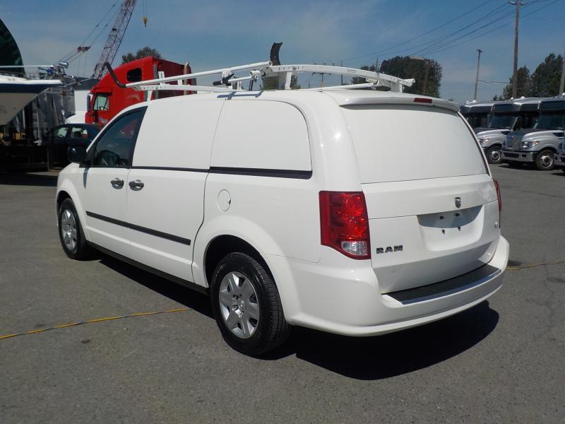 2012 Dodge Caravan Cargo Van with Shelving & Ladder Rack