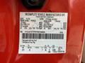 Label on a 2007 Ford F-550 detailing vehicle specifications and manufacturer information