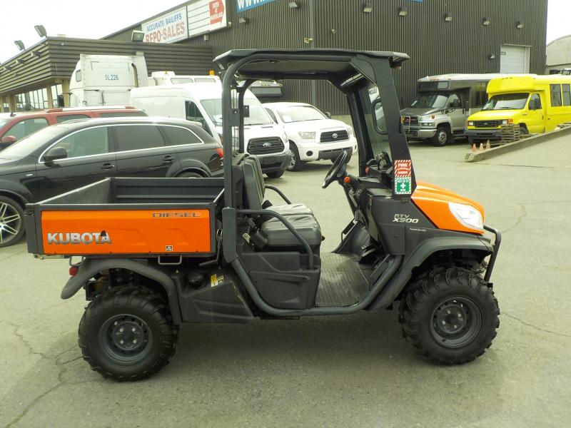 2013 kubota rtv x900 4x4 diesel side by side with manual dump
