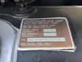 Fuel tank label from a 2008 Peterbilt 340 detailing maintenance instructions and capacity information for the fuel tank
