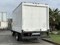 A white 2008 International CityStar box truck parked with a blank cargo area and visible rear lights and bumper