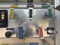 Control panel of a 1999 Freightliner FL80 featuring various switches for tank fill rear discharge pump cooler and discharge controls
