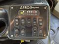 Control panel with multiple buttons for various vehicle functions including door operations and interior lighting
