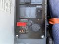 Control panel of a 2016 Grande West Vicinity bus featuring switches for destination sign and interlock override along with a fuse connection