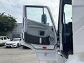 The image shows the open door of a 2020 Lion Lion6 electric truck with a modern design and a lightning bolt symbol on the panel