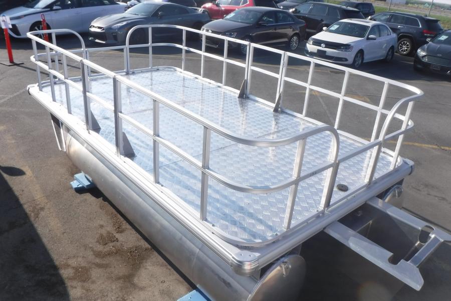 2020 Pontoon Aluminum Deck Boat 13.7 Foot