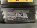 2023 Mercedes-Benz Sprinter vehicle emission control information label detailing compliance and specifications
