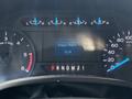 The dashboard of a 2017 Ford F-550 displaying engine hours with a reading of 3838 along with fuel and speed gauges