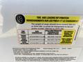 A tire and loading information sticker for a 2021 Grand Design Recreational ST3478MBS detailing weight limits and tire specifications