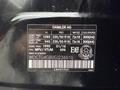 A 2016 Mercedes-Benz GLA-250 vehicle identification label displaying specifications including weight tire size and pressure requirements