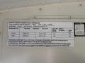 A 2013 International 4300 vehicle identification label detailing manufacturer information vehicle specifications and weight ratings