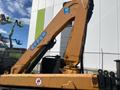 A yellow Effer crane arm attached to a 2019 Hino 195 truck with visible wear and tear markings